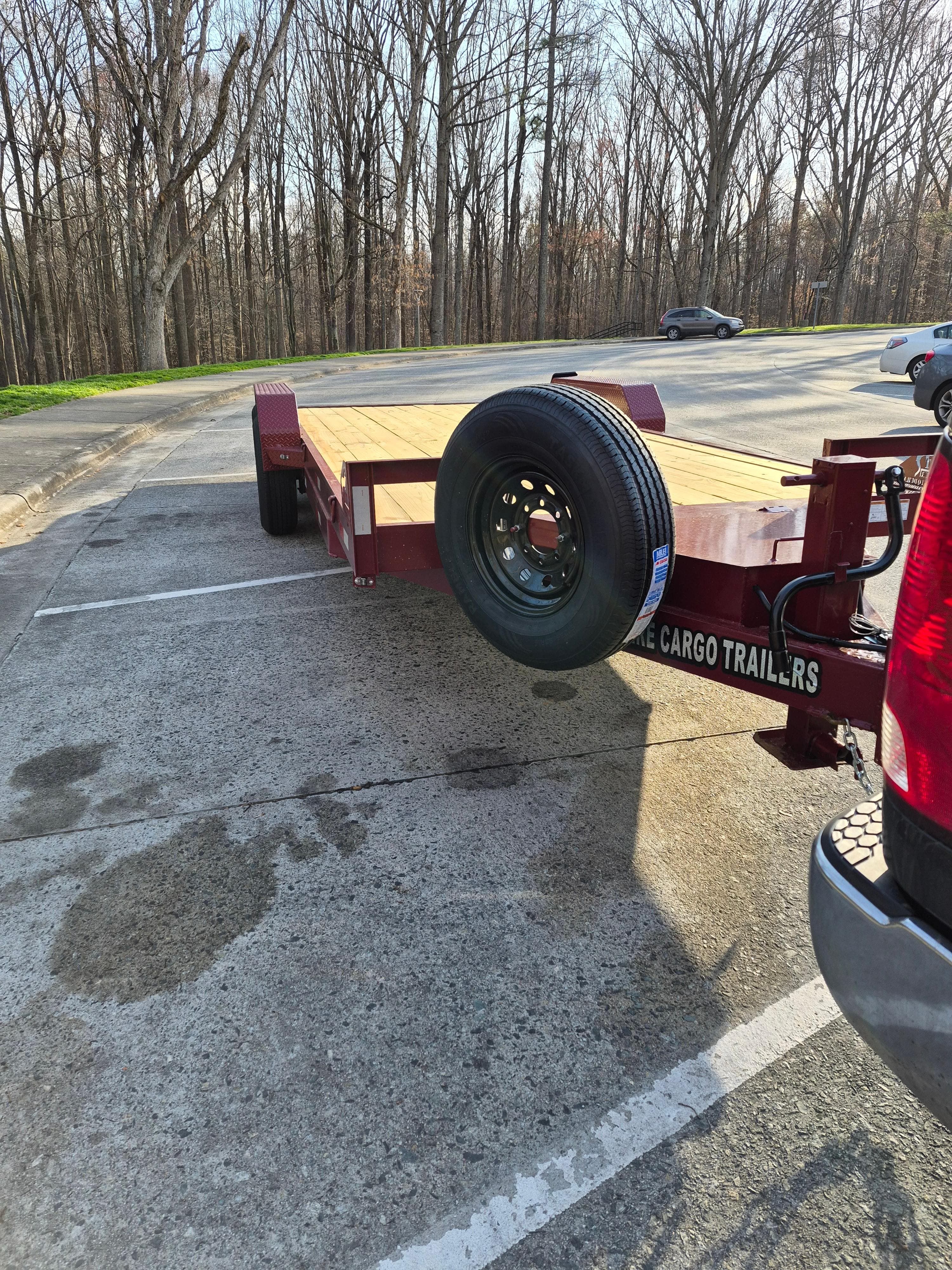 2026 Car Equipment Trailer side view
