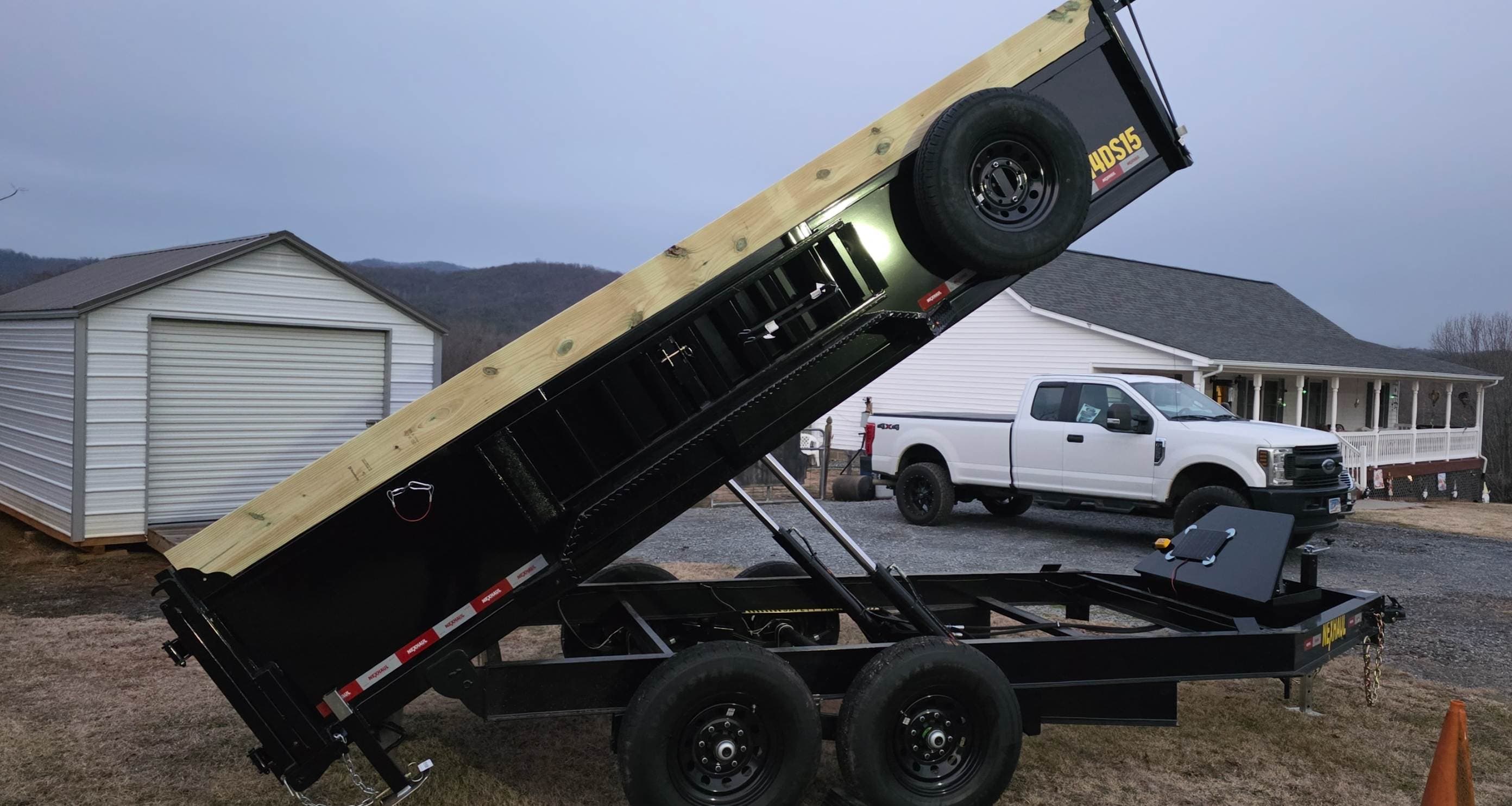 2026 NEXHAUL dump trailer for rent in Bedford VA